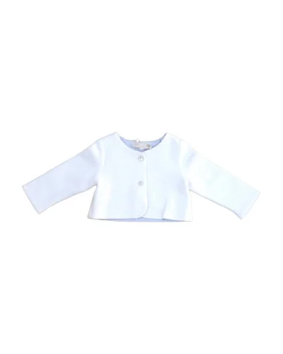 Veste bébé en coton beige Pureté du bébé