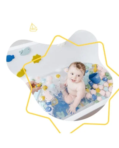 Jouets de bain Rigolos Splash x8 Badabulle