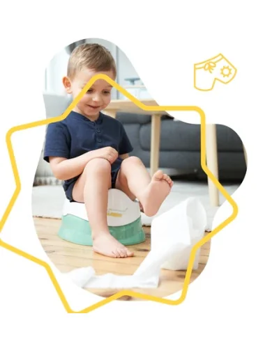 Ergonomic training potty Badabulle