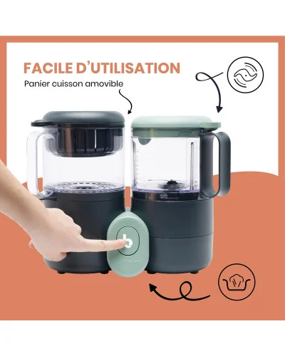 Robot culinaire Nutribaby One multifonction 4 en 1 Babymoov