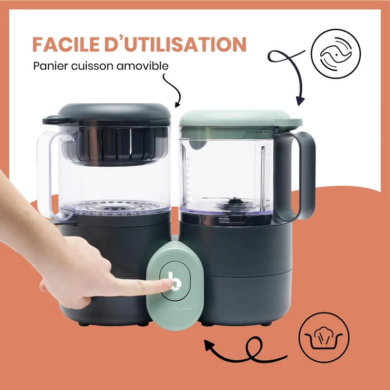 Robot Culinaire Nutribaby One Multifonctions 4 en 1 BABYMOOV | la maison du bebe
