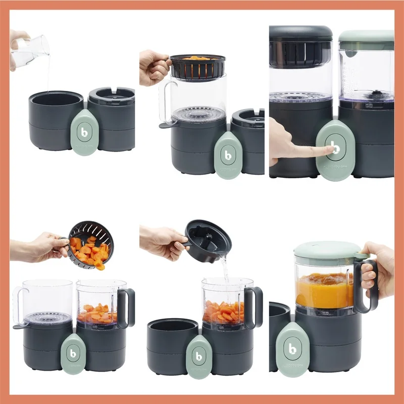 Robot Culinaire Nutribaby One Multifonctions 4 en 1 BABYMOOV | la maison du bebe