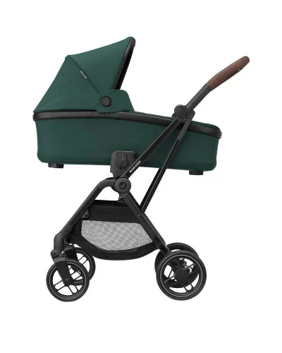 Poussette leona 2 ultra compacte essential green maxi cosi |la maison du bebe