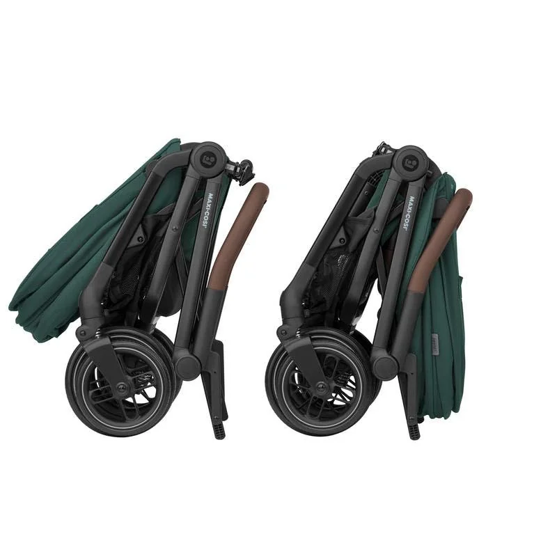 Poussette leona 2 ultra compacte essential green maxi cosi |la maison du bebe Poussette leona 2 ultra compacte essential green maxi cosi |la maison du bebe