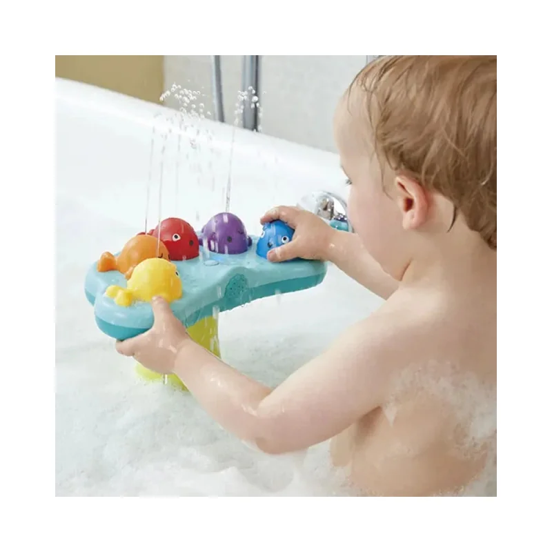 Jouet de bain Fontaine musicale des baleines (Whale music fontain) +18M - Hape