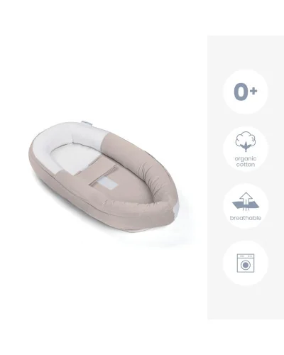Cocoon baby nest Tetra Jersey Sand Doomoo
