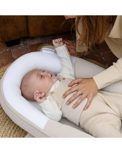 Cocoon baby nest Tetra Jersey Sand Doomoo