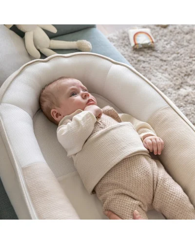 Nido para bebé Cocoon Tetra Jersey Sand Doomoo
