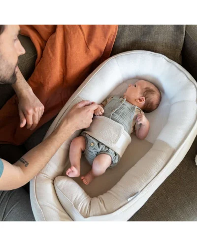 Cocoon baby nest Tetra Jersey Sand Doomoo