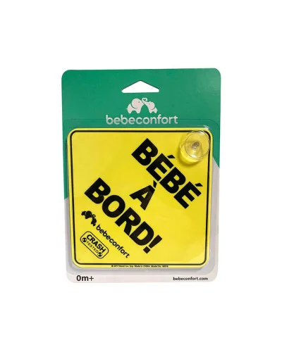 Pegatina plastificada «Bébé à bord» Bébé Confort