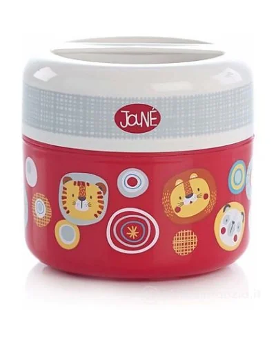 Boîte isotherme pour aliments de bébé rouge Jané