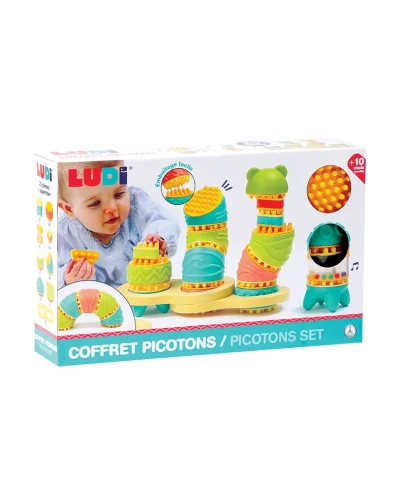Picoton Starter Pack building game from 18 months Ludi