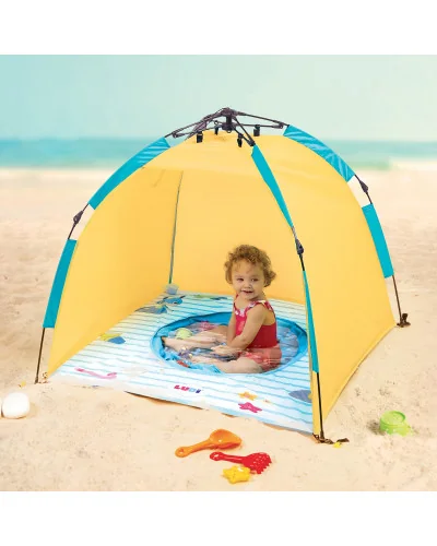 Tente de plage anti-UV piscine Minute Ludi