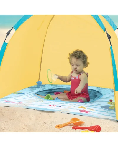 Tente de plage anti-UV piscine Minute Ludi