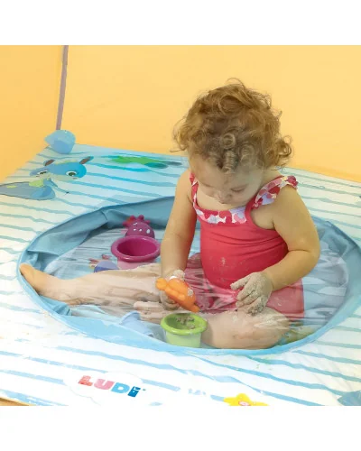 Tente de plage anti-UV piscine Minute Ludi