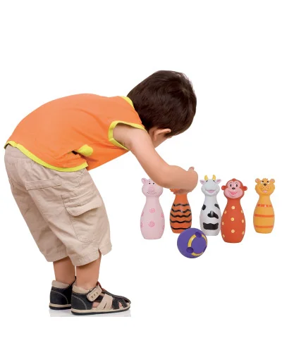 Juego de bolos animales desde 10 meses Ludi