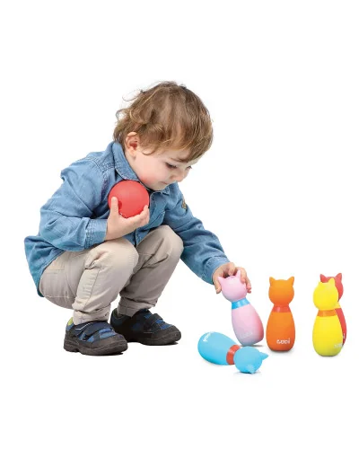 Jeu de quilles chat dès 10 mois Ludi