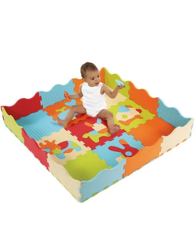 Tapis de jeu mousse animaux Ludi