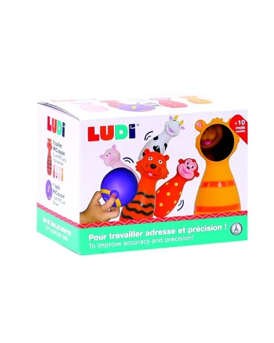 Jeu de quilles animaux dès 10 mois Ludi