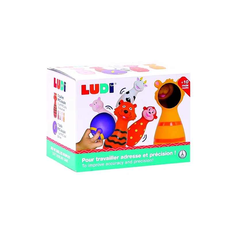 Jeu de quilles animaux dès 10 mois Ludi