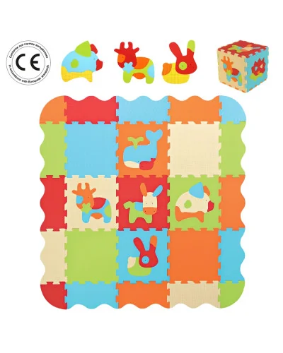 Animal foam play mat Ludi