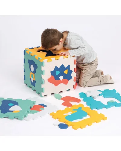 Tapis de jeu dalles animaux dès la naissance Ludi