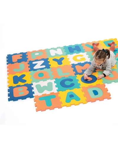 Tapis de jeu dalles lettres dès 10 mois Ludi