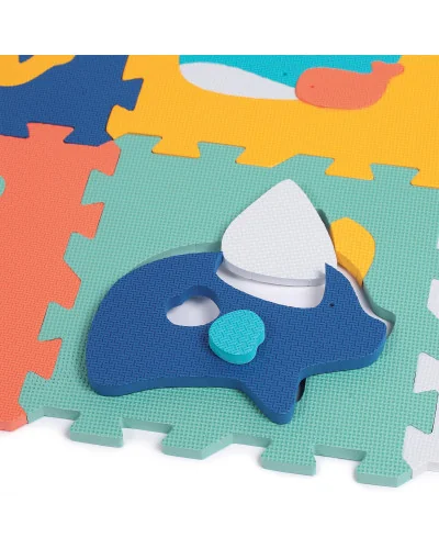 Tapis de jeu dalles animaux dès la naissance Ludi