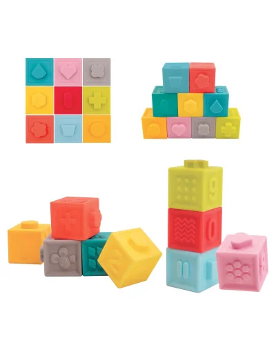 Cubes Emboîtables Jeu de construction LUDI