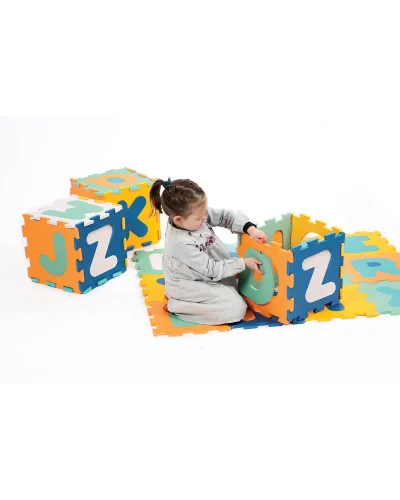 Tapis de jeu dalles lettres dès 10 mois Ludi