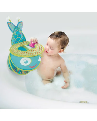 Filet de bain poisson XXL 3 ventouses Ludi