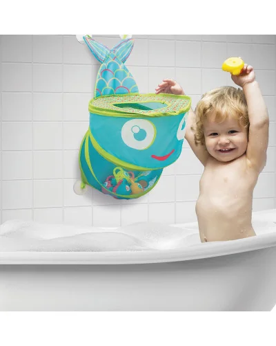 Filet de bain poisson XXL 3 ventouses Ludi