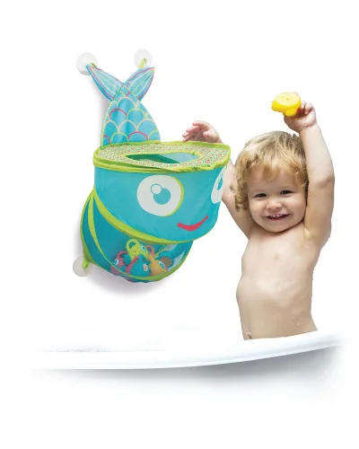 Filet de bain poisson XXL 3 ventouses Ludi