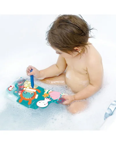 Colouring bath book from 18 months Ludi