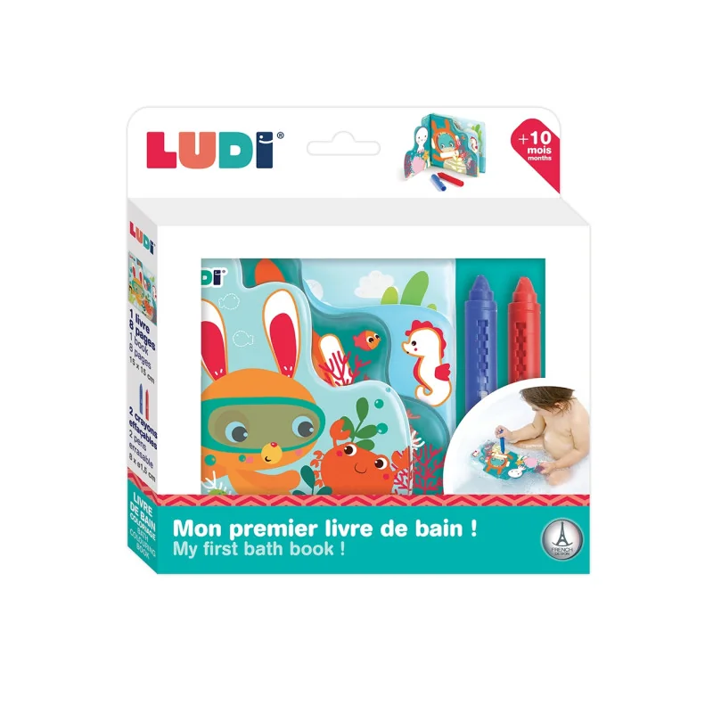 Livre De Bain Coloriage Ludi | la maison du bebe