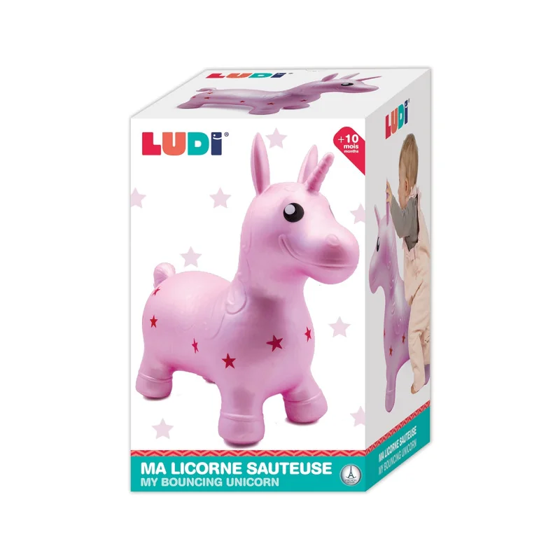 Jouet gonflable Ma Licorne dès 10 mois Ludi