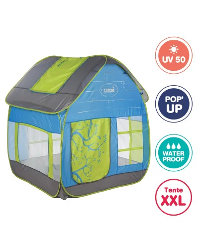 Cottage playhouse that grows with baby Ludi