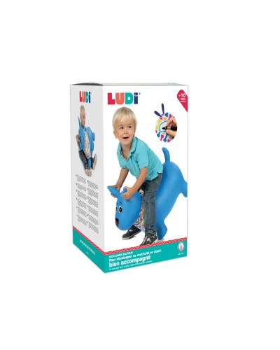 Jouet gonflable Mon Chien Sauteur dès 10 mois Ludi