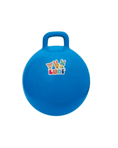 Ballon sauteur bleu 45 cm dès 3 ans Ludi