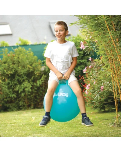 Kids' bounce ball XXL blue Ludi