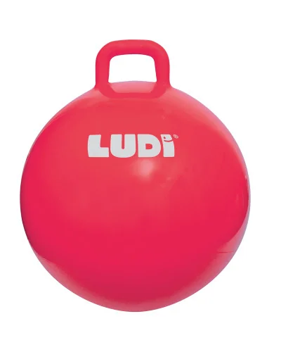 Ballon sauteur xxl rouge ludi