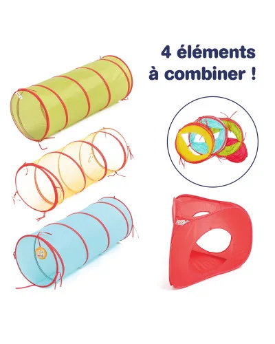 Multi-tunnel de motricité dès 12 mois Ludi
