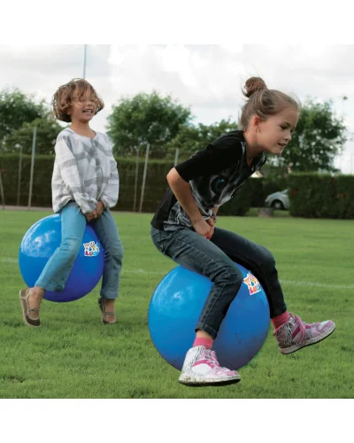 Ballon sauteur bleu 45 cm dès 3 ans Ludi