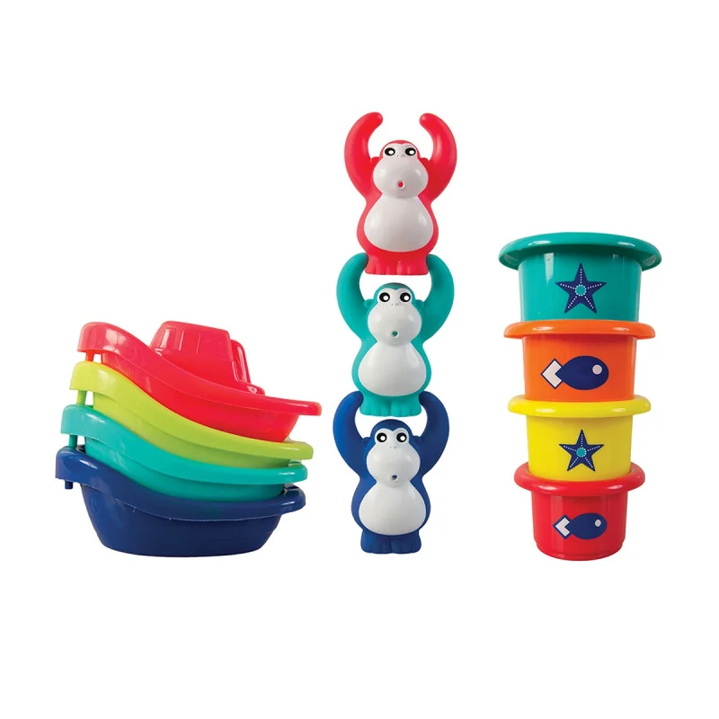 Coffret Bateaux / Stackers Ludi| la maison du bebe