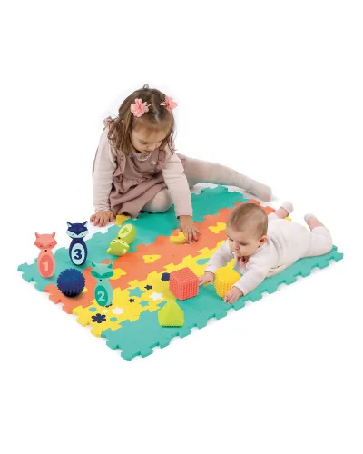 Activity set mat skittles and shapes Ludi