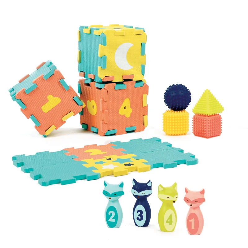 Coffret D'activite Tapis Quille Et Formes Ludi %shop-name% %brand% %category%