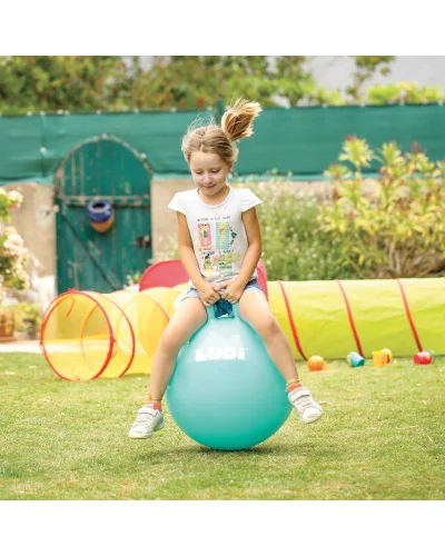 Kids' bounce ball XXL blue Ludi