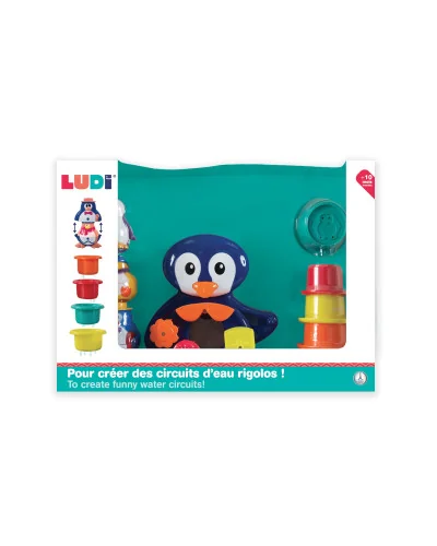 Coffret Pingouin Ludi | la maison du bebe