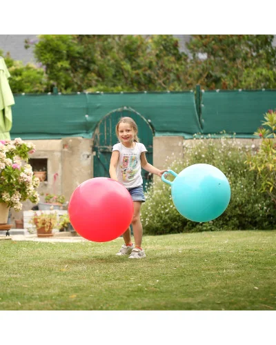 Ballon sauteur xxl rouge ludi