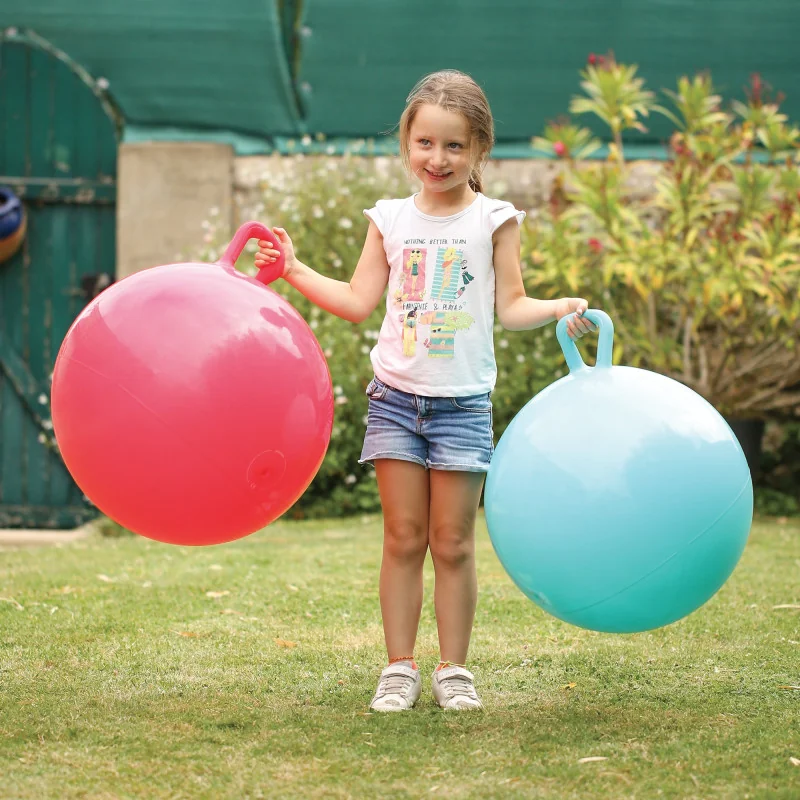 Ballon Sauteur XXL Bleu LUDI